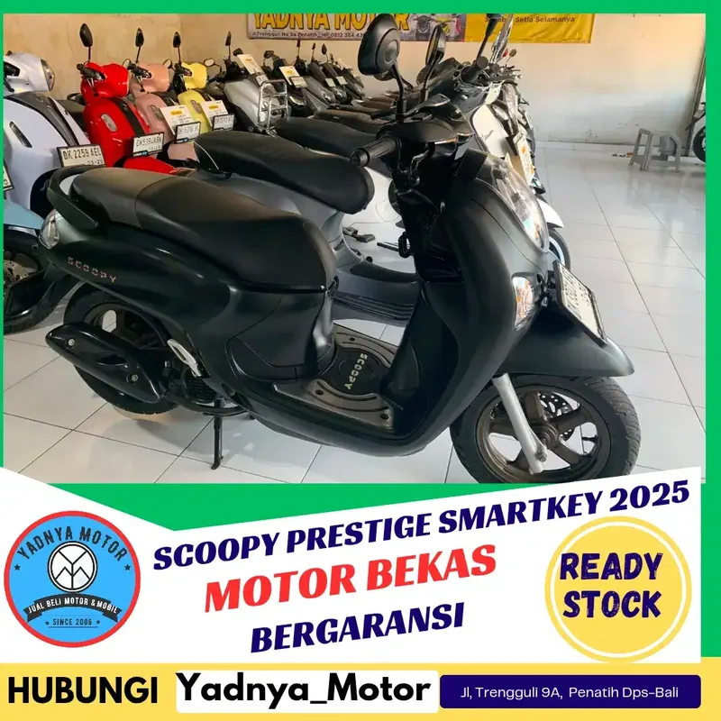 SCOOPY SMARTKEY 2025/YADNYA MOTOR - Vehicles in Bali