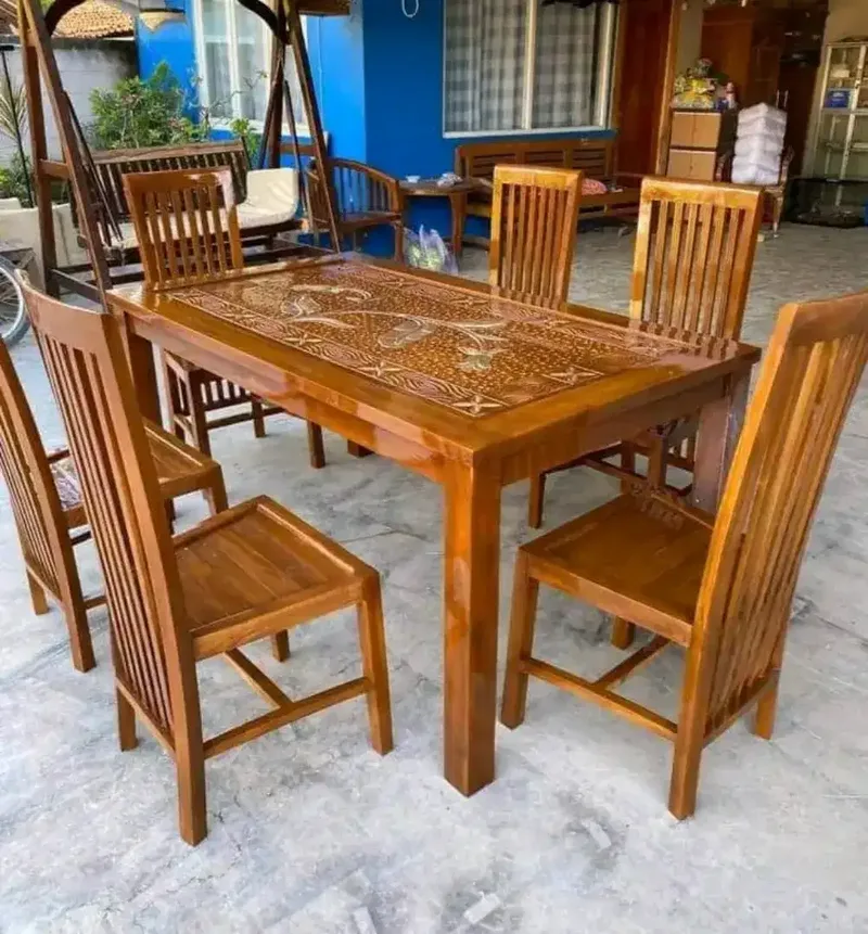 Meja makan minimalis bayar cod - Home & Garden in Bali
