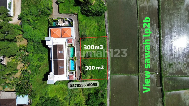 Dijual Tanah View Sawah di Mas Ubud Gianyar Bali Nyaman & Tenang - Real Estate in Bali