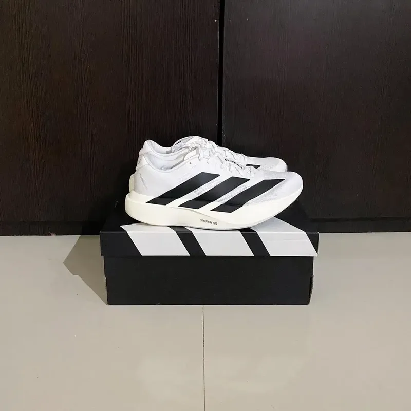Adidas Adizero Evo SL White Black - Fashion in Bali