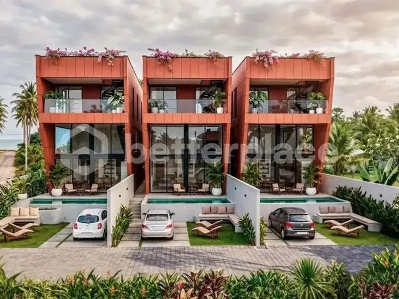 A Rare Jewel in Bukit Jimbaran – Three-Level Villa Offering Modern Luxury, Rooftop Living, and Beachside Convenience - Real Estate in Bali