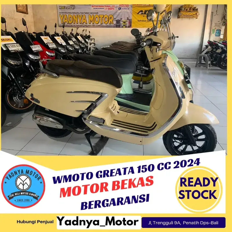 WMOTO GRETA 2024/YADNYA MOTOR - Vehicles in Bali