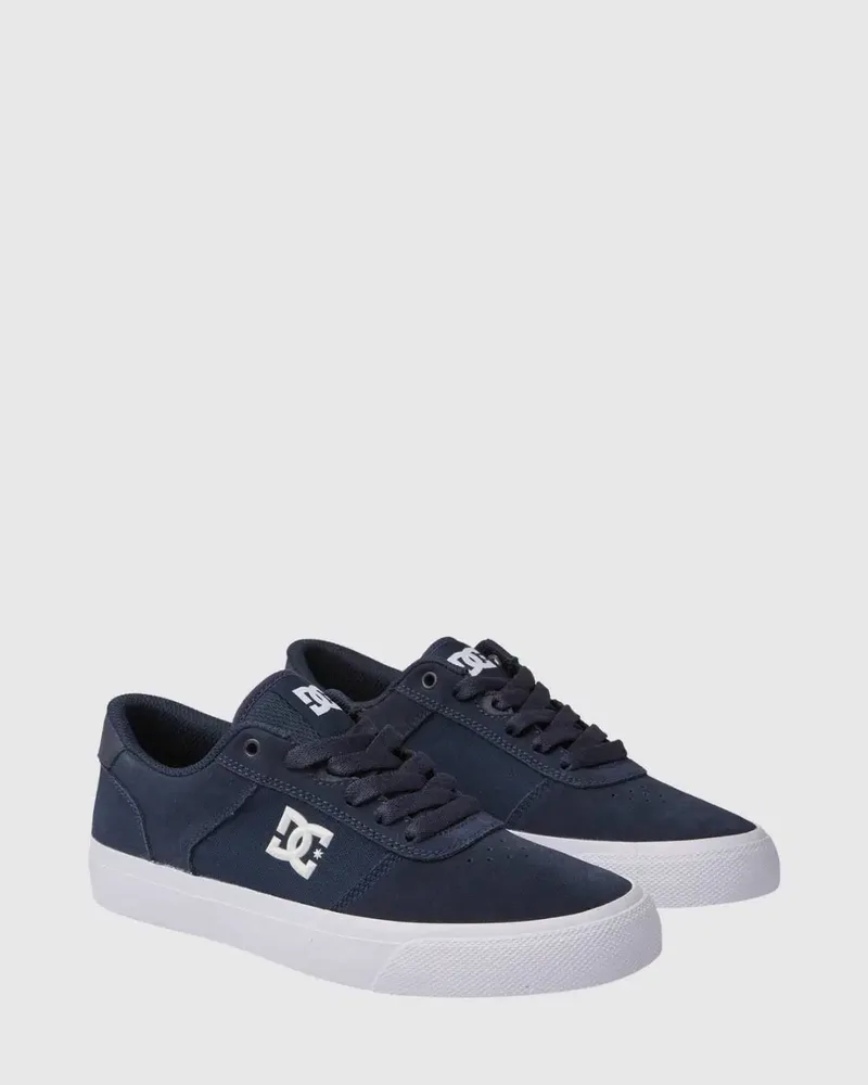 Sepatu DC Teknic Navy Blue White Original - Fashion in Bali