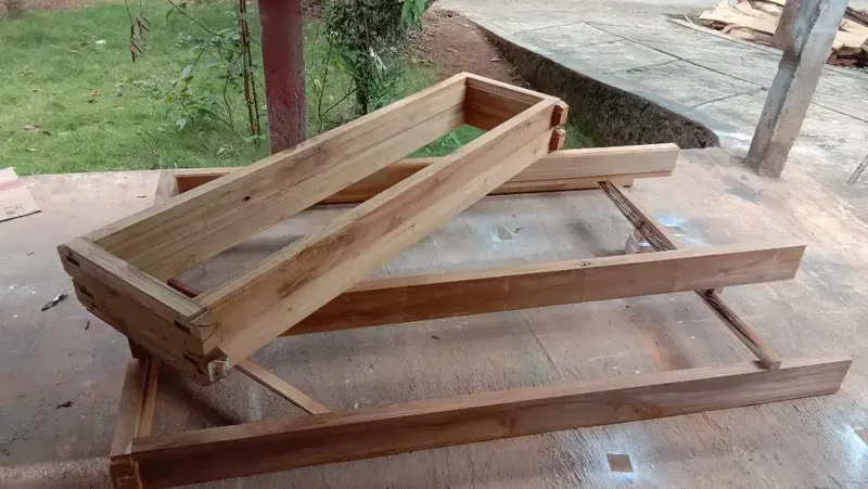 Jual kusen bahan kayu mahoni dan jati - Other in Bali