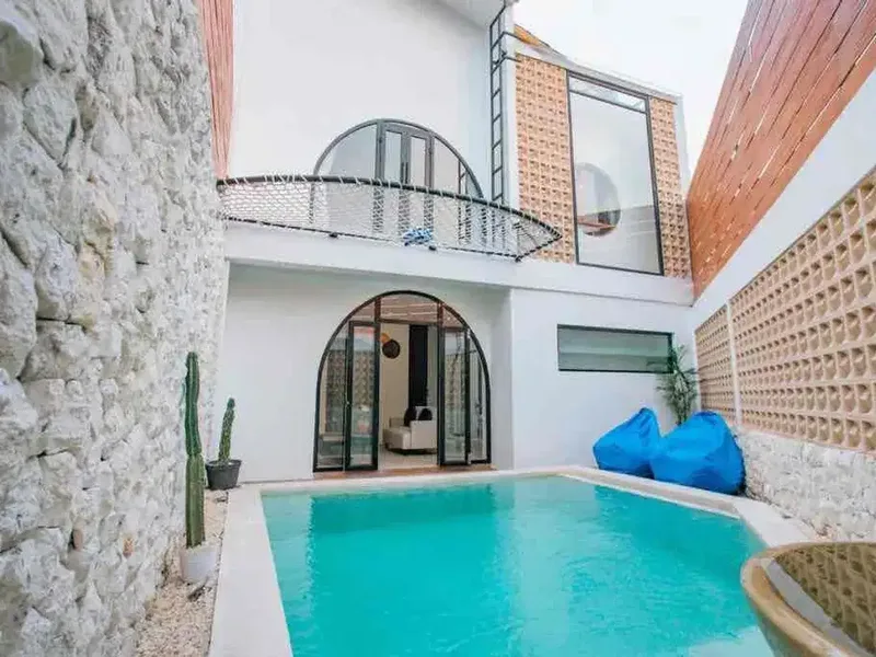 Villa Mediterranean Estetik Tibubeneng Canggu Ready Passive Income Airbnb - Bali in Bali