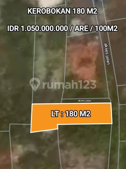 Tanah Dekat Lentera Kasih Zona Kuning Kerobokan - Badung, Bali - Real Estate in Bali