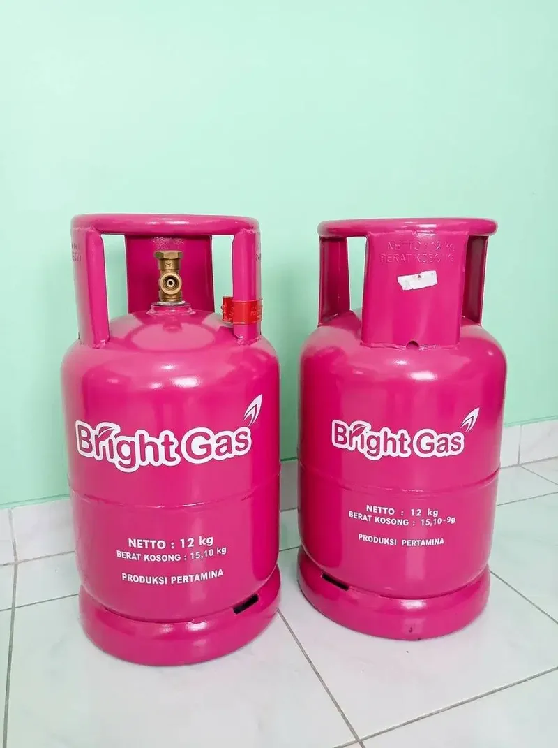 Tabung Gas Bright Gas Pertamina 12 kg (Kosongan) - Beli 2 Lebih Murah - Home & Garden in Bali