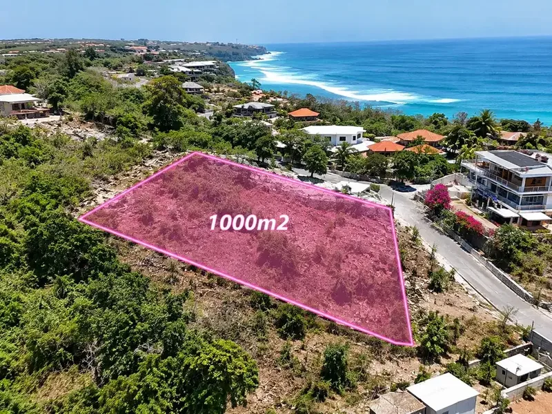 Tanah Pecatu Dreamland 5 Menit Jalan Kaki Ke Pantai - Real Estate in Bali