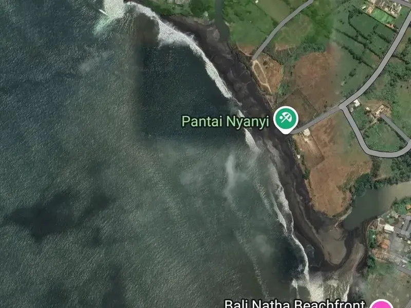 DIJUAL TANAH MURAH DI PANTAI NYANYI DEKAT LUNA BEACH CLUB - Real Estate in Bali