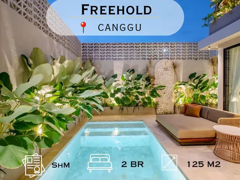 Tropical Freehold Villa in Peaceful Babakan Canggu - Bali in Bali