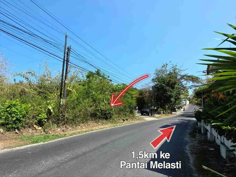 Tanah pantai melasti kuta selatan - Bali in Bali