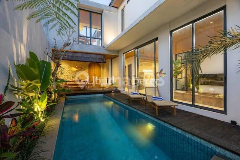 Villa dengan Suasana Tenang dan Pemandangan Sawah yang Indah di Ubud - V4.155 - Real Estate in Bali