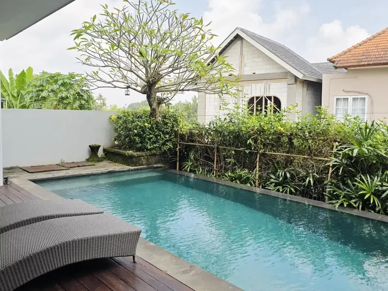 Dijual Villa Perpaduan Modern Tropis di Singapadu - Real Estate in Bali