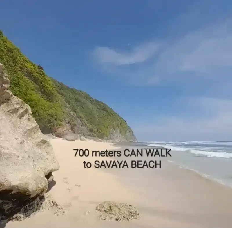 For sale small land OCEAN VIEW, can WALK to PECATU BEACH CLIFF BALI - Real Estate in Bali