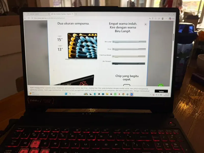 ASUS TUF GAMING A15 FA506NC | RYZEN 5 7535HS | RTX 3050 4GB - Electronics in Bali