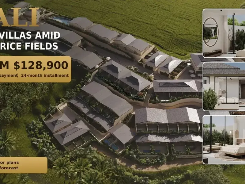 Villa in the Heart of Bali — Starting at $128,900 - Real Estate in Bali