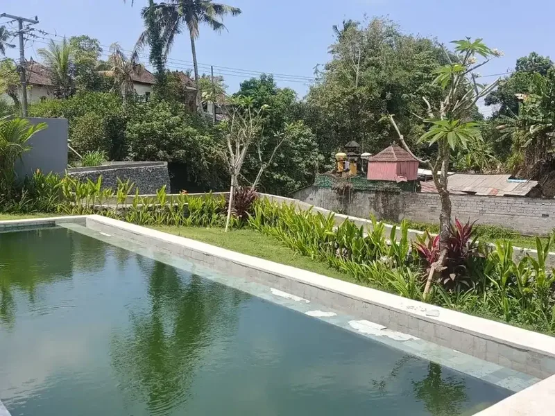 FOR SALE  RENT  BRNAD NEW VILLA PRIVAT BIG GARDEN FULLY FURNISHED DI TEGALALANG UBUD - Bali in Bali