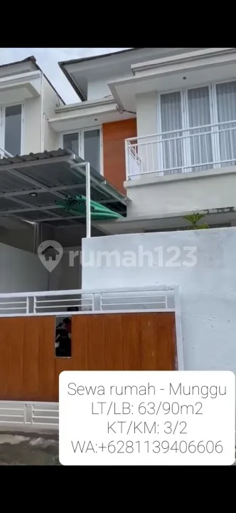 Disewakan Rumah di Munggu, 3 Kamar - Real Estate in Bali