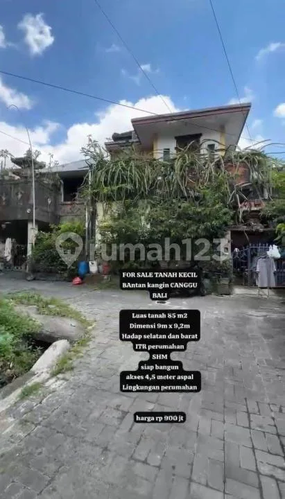 Tanah Strategis Siap Bangun Itr Perumahan Bantan Kangin, Kuta - Real Estate in Bali