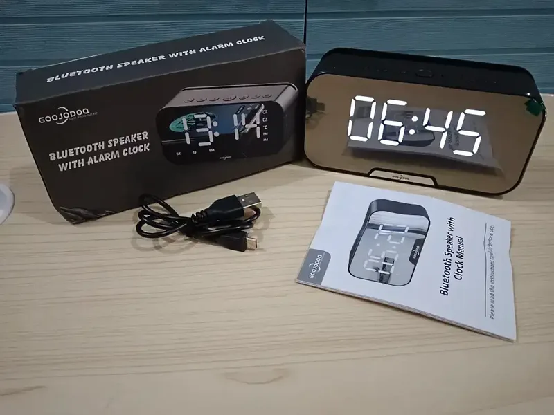 Speaker Jam Bluetooth Portable Dan FM Radio Wireless Bass Mini Stereo - Electronics in Bali