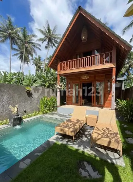 Dijual Villa Joglo Bagus Didekat Green School Sibang Badung - Real Estate in Bali