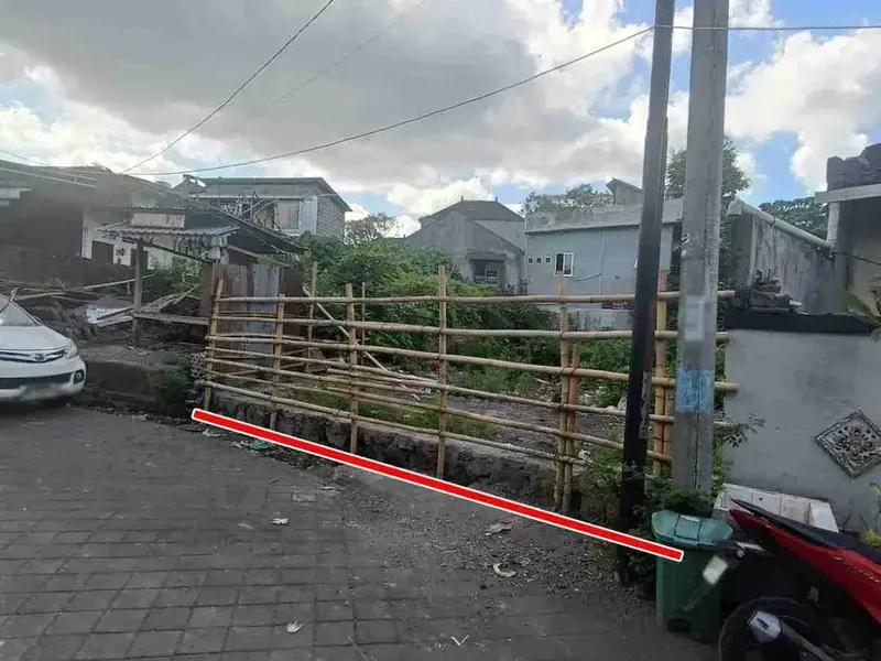 Tanah 180 m² Siap Bangun di Canggu – Cocok Villa, Kost & Guest House, 15 Menit ke Pantai - Real Estate in Bali