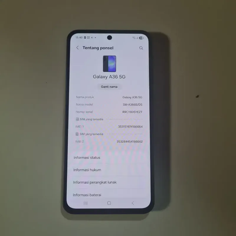 Samsung Galaxy A36 8/128GB SEIN – Unit Only - Bali in Bali