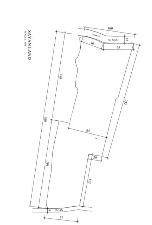 Tanah Tepi Sungai Ayung Ubud Dijual - 3,5 Ha Pink Zone - 14 SHM - Investasi Resort & Luxury Villa - Real Estate in Bali
