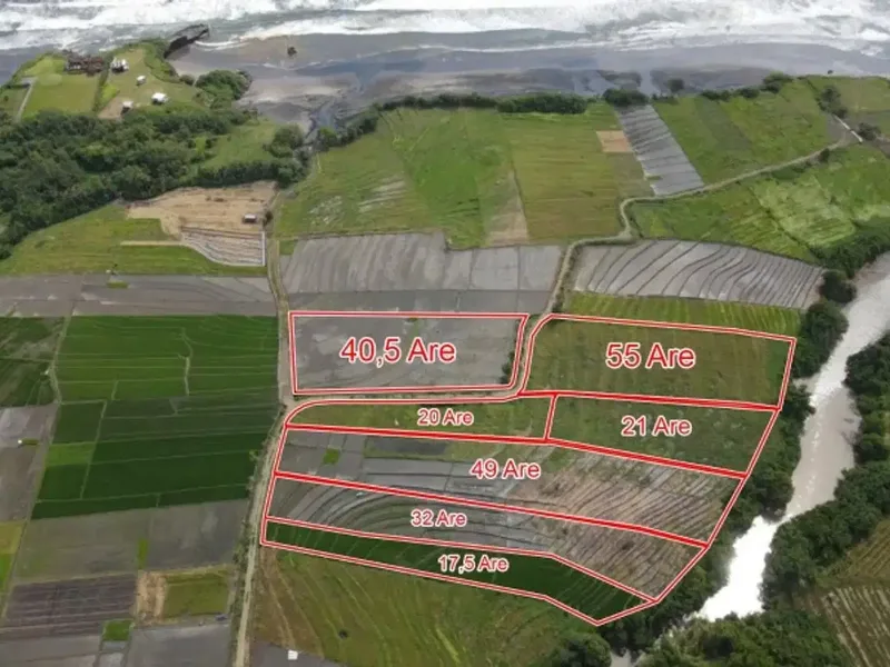 land for lease near beach at Bali tabanan  area - Real Estate in Bali