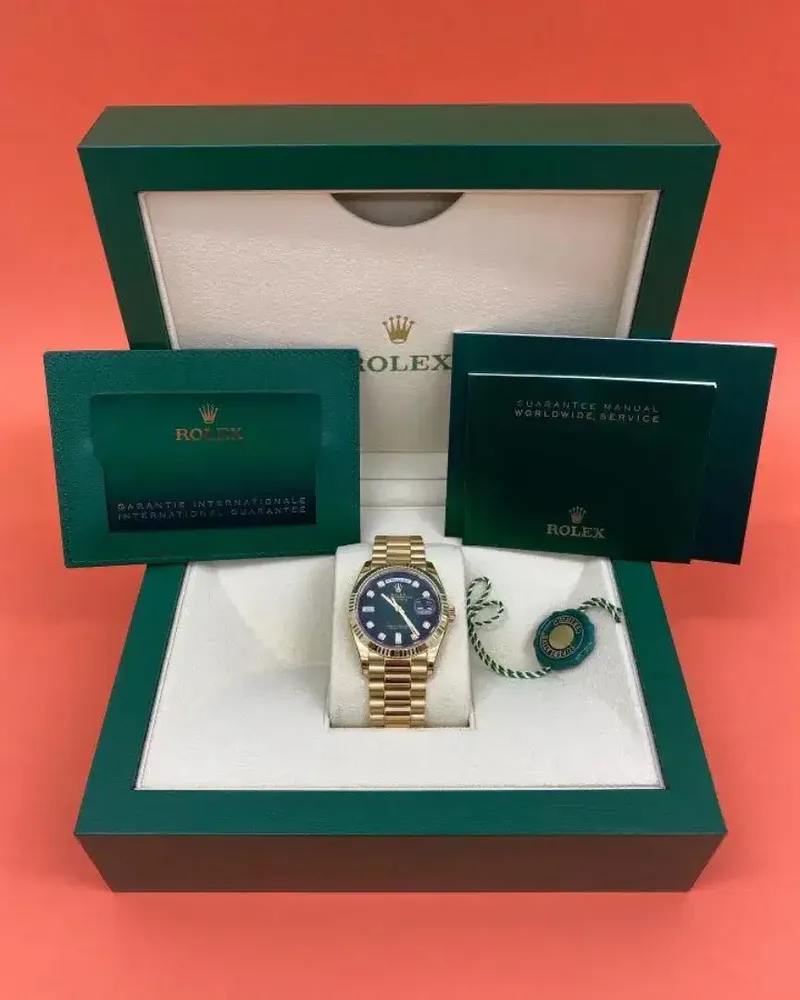 ROLEX DATEJUST LIMITED EDITION GREEN SMOKED D - Fashion in Bali