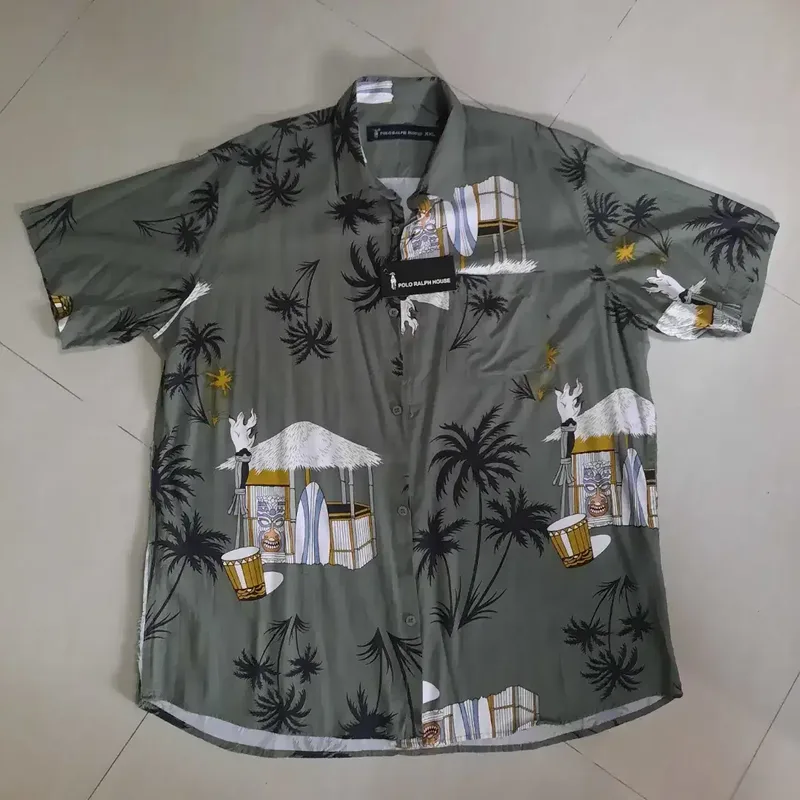 Kemeja Polo Floral Original - Fashion in Bali