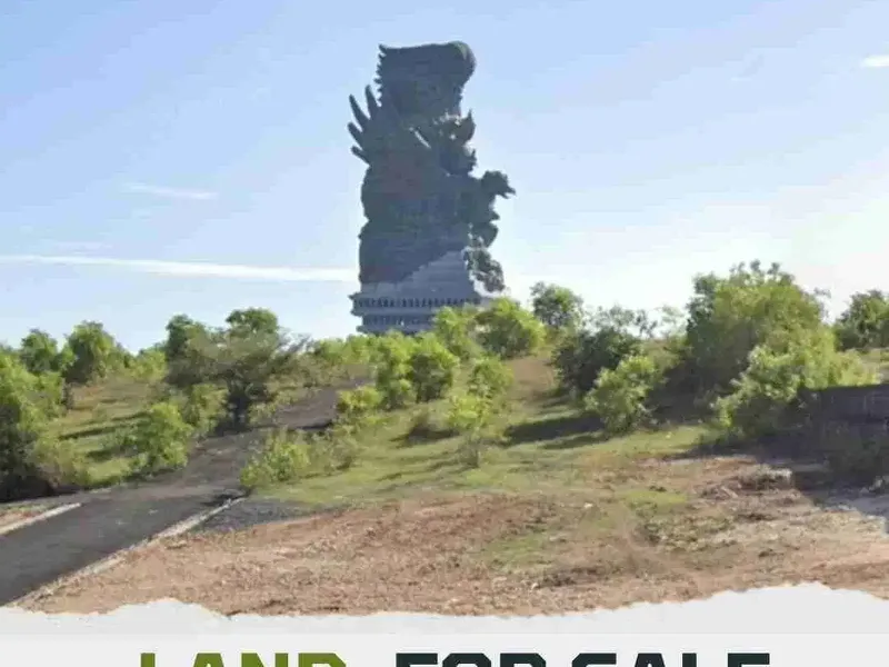 DIJUAL TANAH VIEW PATUNG GWK DENGAN LINGKUNGAN TENANG DAN NYAMAN - Bali in Bali
