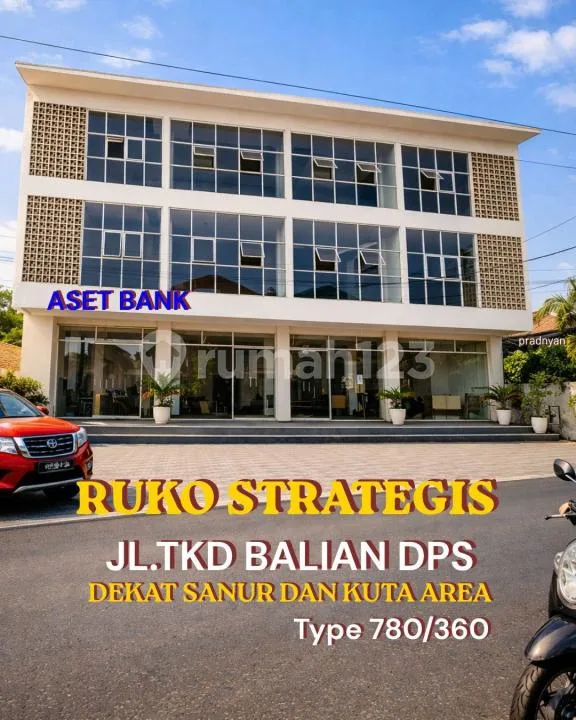 Ruko Murah 3 Lantai SHM Dekat Sanur Bali - Bali in Bali