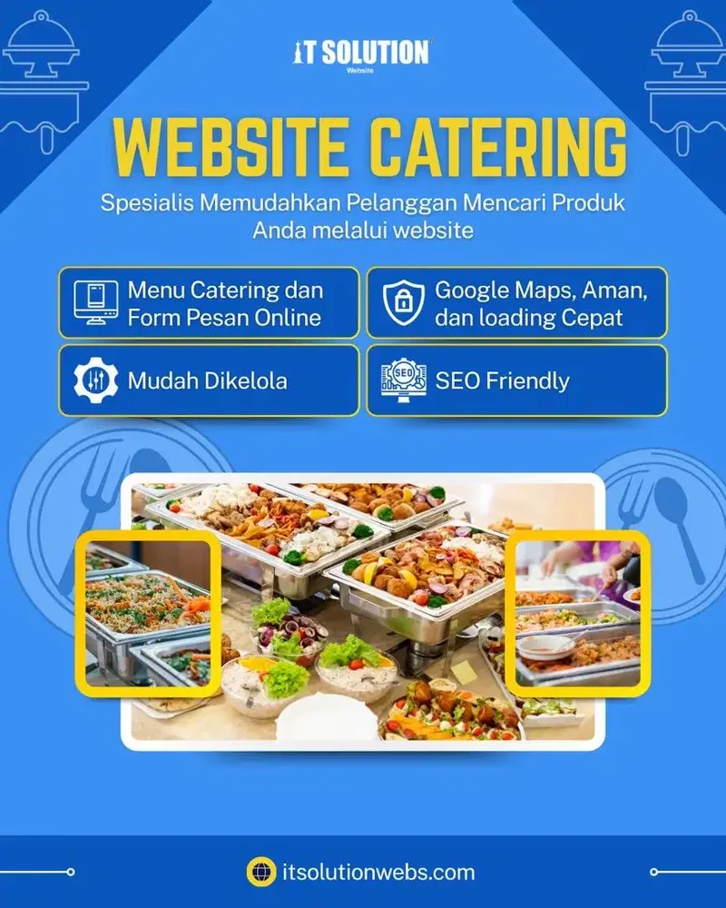 Pembuatan Website Catering Profesional - Services in Bali