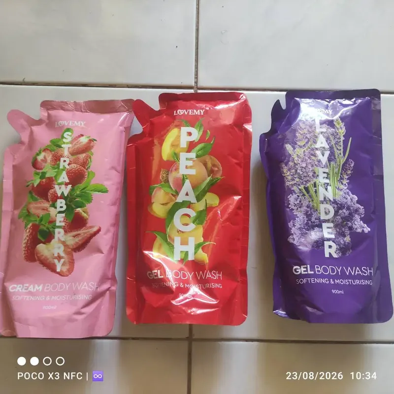 Watsons lovemy cream & gel body wash 900ml - Other in Bali
