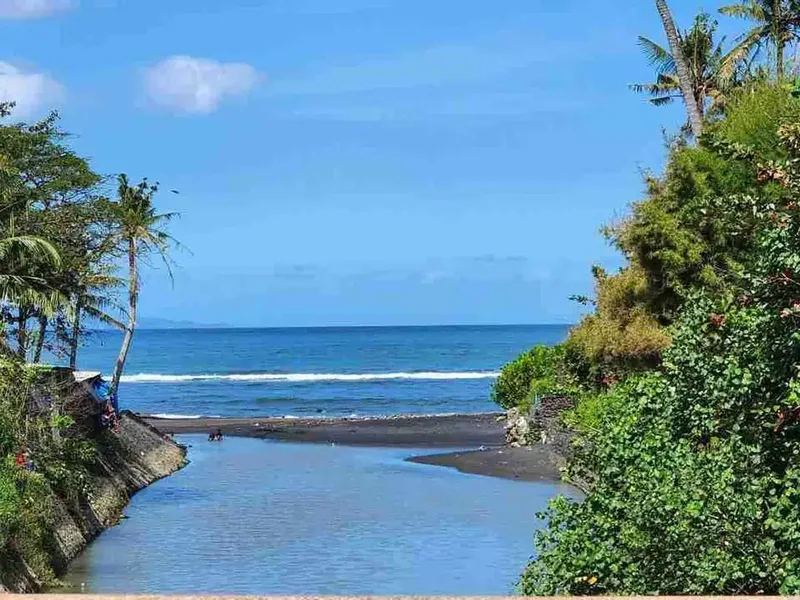 Tanah Kavling Jalan Kaki ke Pantai, View Laut & Sungai, Cocok dibangun Villa di Saba, Blahbatuh, Gianyar dekat Sanur & Denpasar - Real Estate in Bali