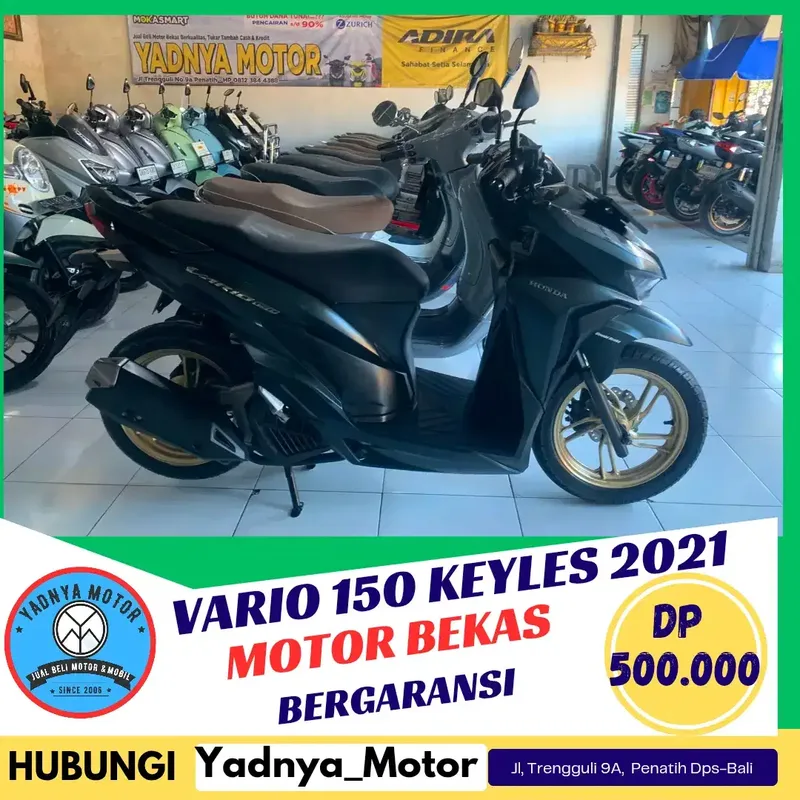 VARIO 150 KEYLES 2021/YADNYA MOTOR - Vehicles in Bali