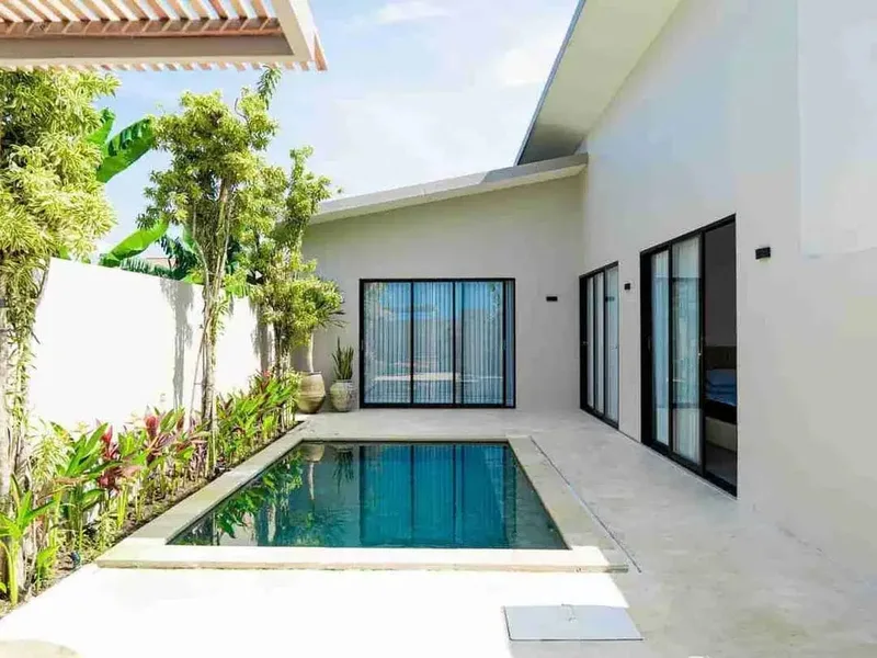 L E A S E H O L D. Tropical Modern 2 Bedroom Spacious Villa in Padonan Canggu - Bali in Bali