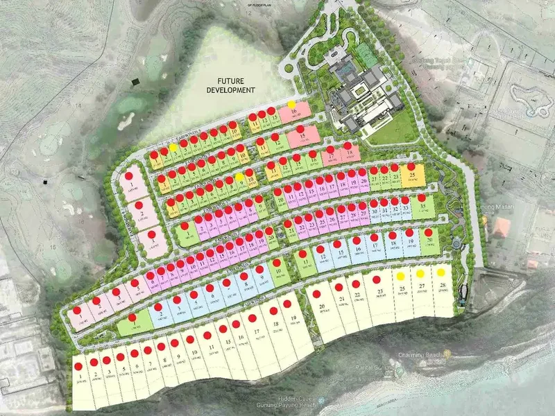 Spectacular Cliff Front Kavling in Fairwinds Most Prestigious Residential in Bali - Real Estate in Bali