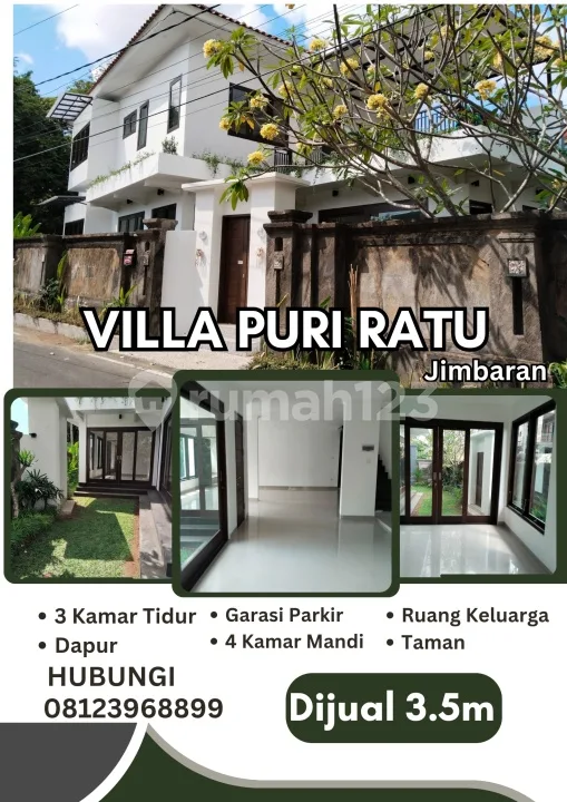 Dijual Rumah Puri Ratu Jimbaran - Bali in Bali