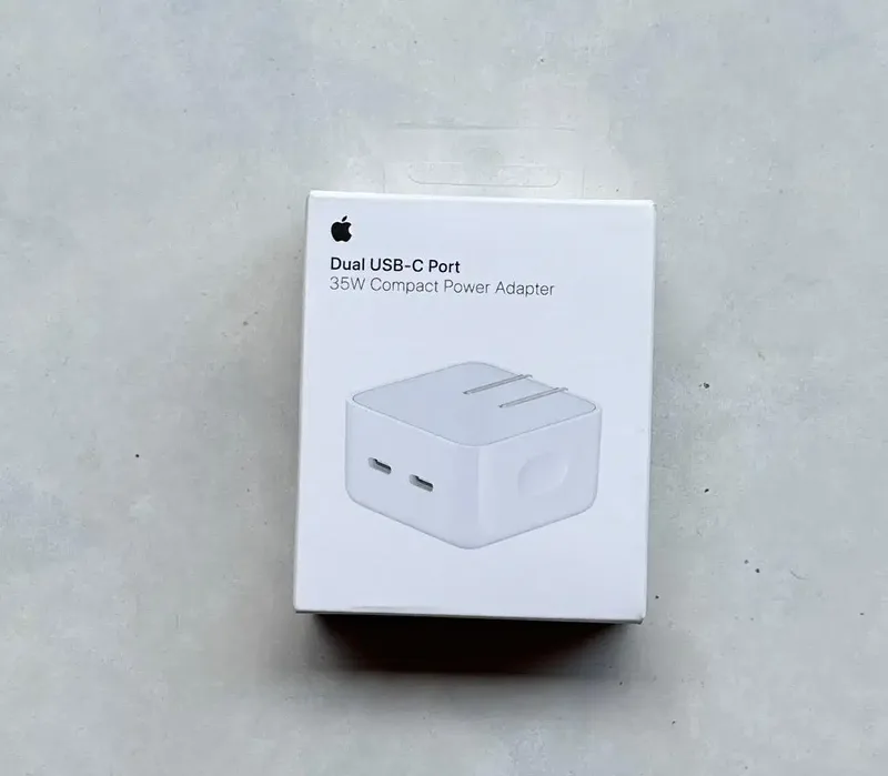 Power Adapter 35 Watt Dual USB-C Port Compact - Electronics in Bali