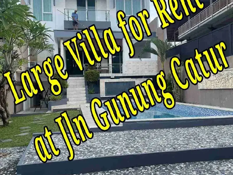 Disewakan Villa 4,5a di Jln Gunung Catur II Gatsu Barat Denpasar Bali - Real Estate in Bali