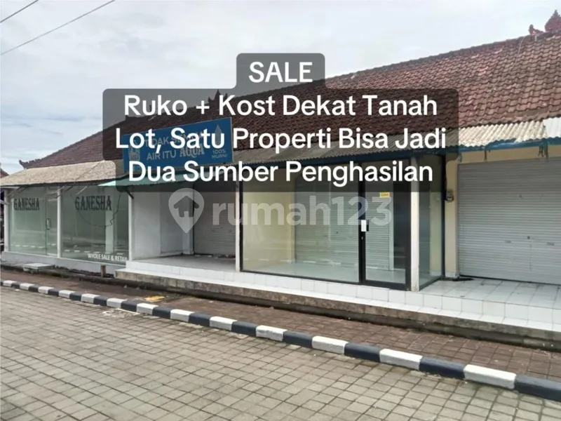 Sale Ruko dan Kost Pusat Wisata Tanah Lot - Bali in Bali