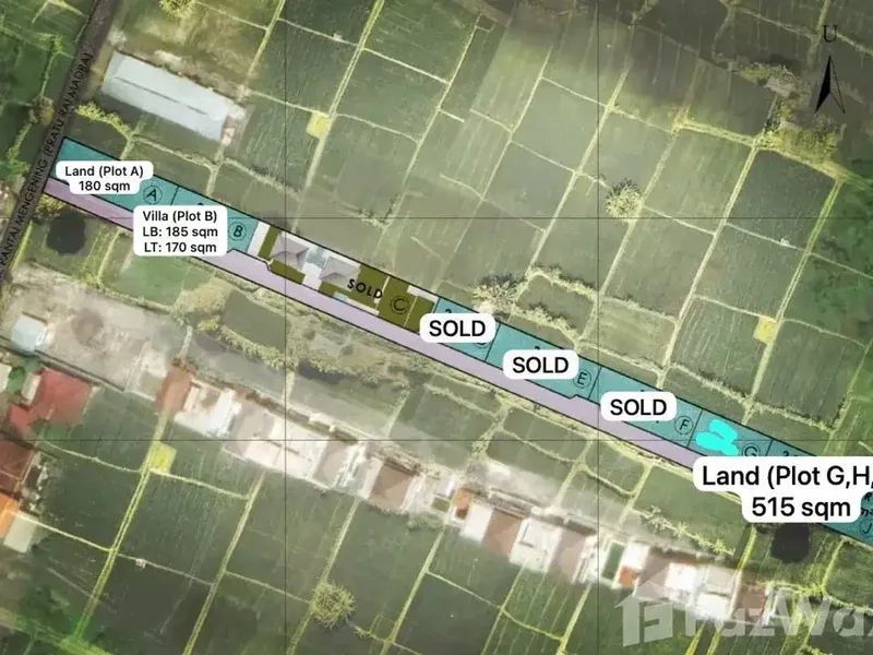 Land for sale in Cemagi, Bali - Bali in Bali