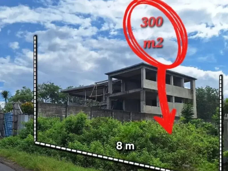 TANAH LANGKA ZONA PERDAGANGAN & JASA DI PANTAI NYANYI TABANAN - Real Estate in Bali