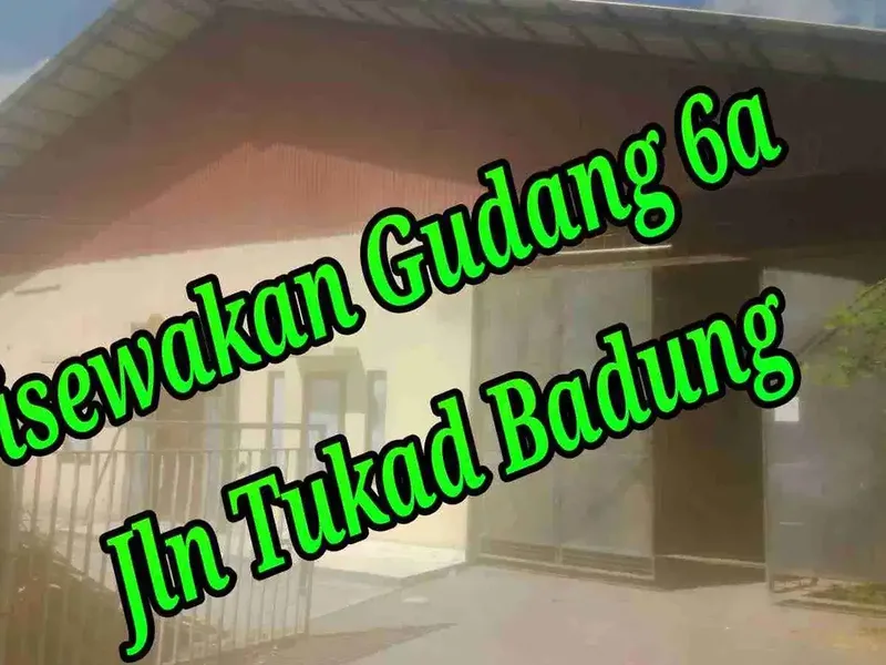 Disewakan Gudang 6a di Jln Tukad Badung Renon Denpasar Bali - Real Estate in Bali