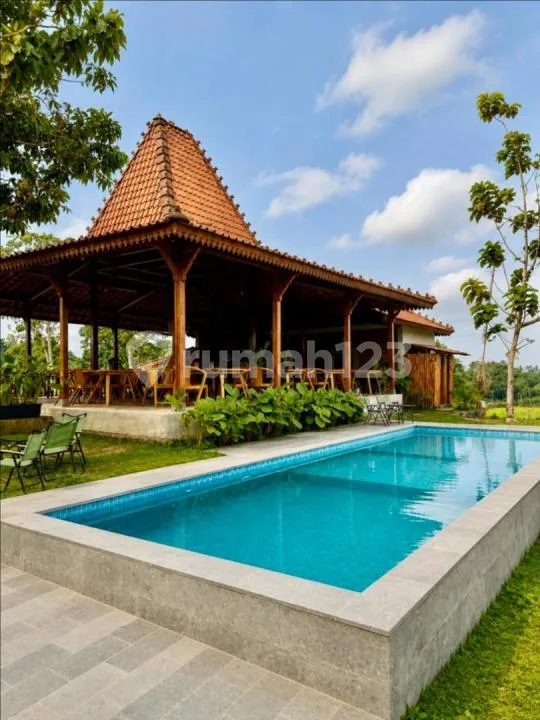 Hidden Gem Villa Kayu dan Restaurant Full Views Jatiluwih Penebel Bali - Real Estate in Bali