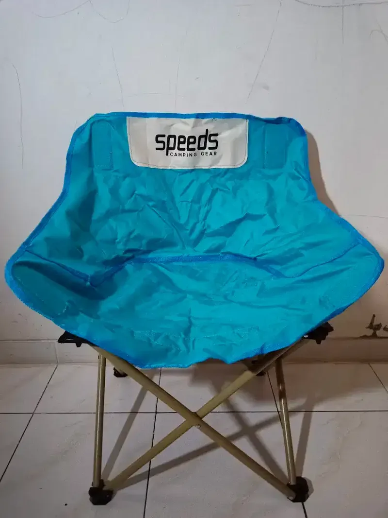 130rb BARU-Kursi Lipat Bulat camping/mancing/gunung Speeds UK.46x49x68 - Hobbies & Sports in Bali