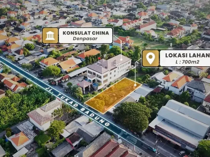 Tanah raya tukad badung renon - Real Estate in Bali