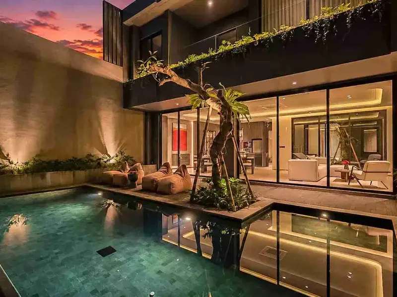 Villa Premium Area Ubud dengan Kolam Renang Pribadi - Real Estate in Bali